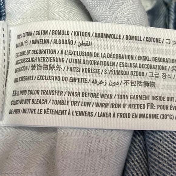 Abercrombie & Fitch Ames Low Rise Distressed Skinny Slim Boyfriend Denim Jeans 0 - Picture 5 of 5